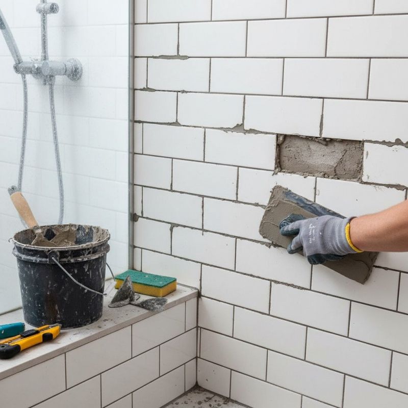 Bathroom Tile Repair in Alpharetta, GA