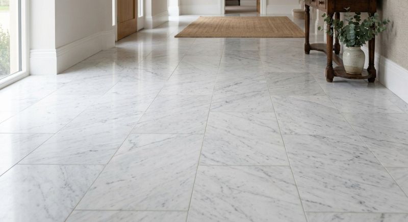 Marble Tile Floor Installation in Overland Park, KS