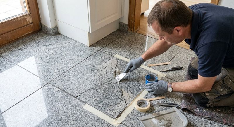Marble Tile Repair in Overland Park, KS