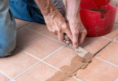 Tile Grout Crack Repair
