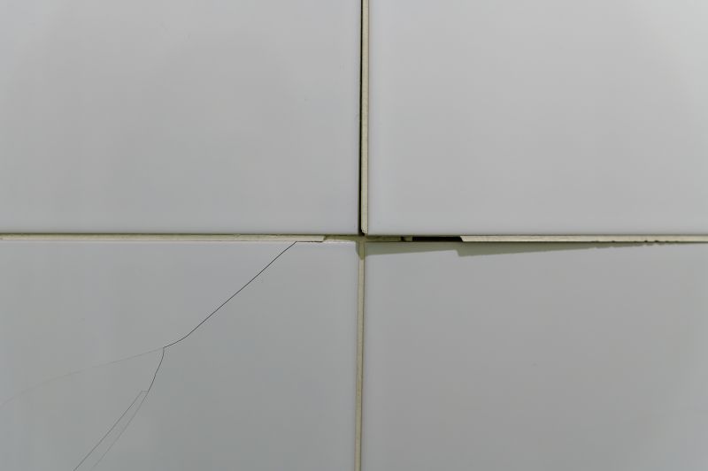 Tile Grout Crack Repair