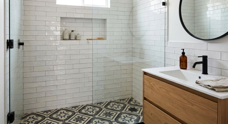Tile Shower Floor Installation in Littleton, CO